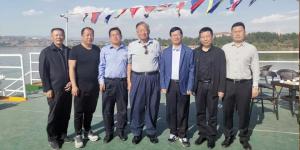 中國黃河文化經(jīng)濟發(fā)展研究會何光暐會長一行赴我市考察交流，與文旅集團達成戰(zhàn)略合作